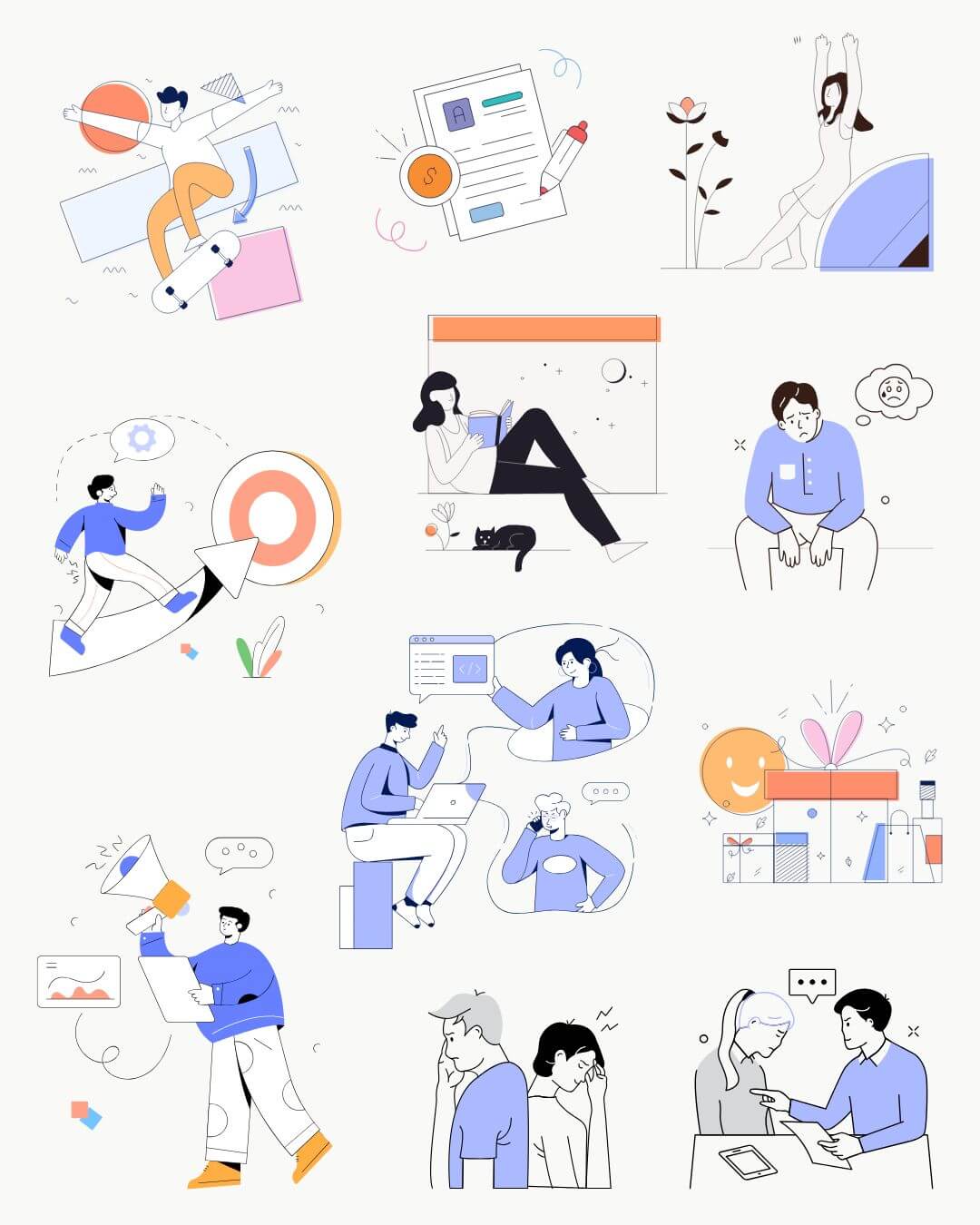 Canvaのイラスト画像